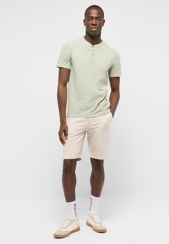 MUSTANG Regular Chino trousers ' Style Brad ' in Beige