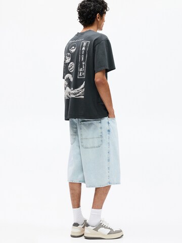 T-Shirt Pull&Bear en gris