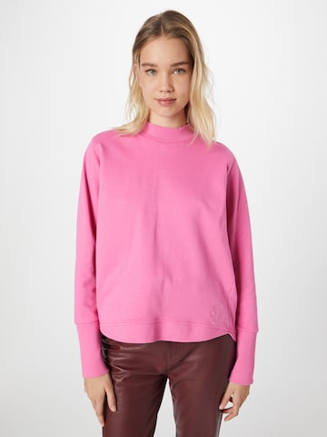 NÜMPH Sweatshirt 'NUNIKOLA' in Pink: front