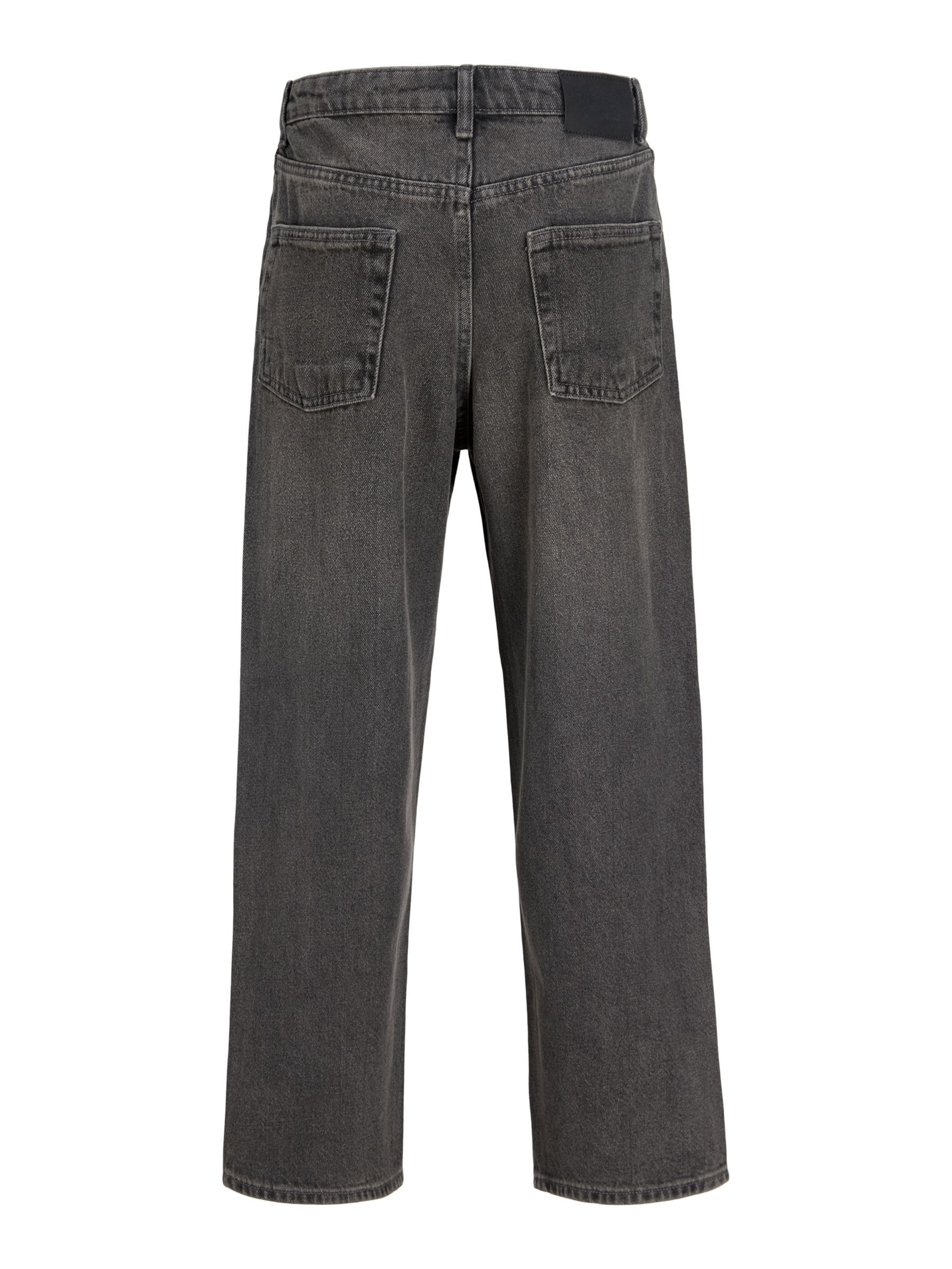 Jack & Jones Junior Baggy Jeans 'JJIAlex JJClassic' in Black