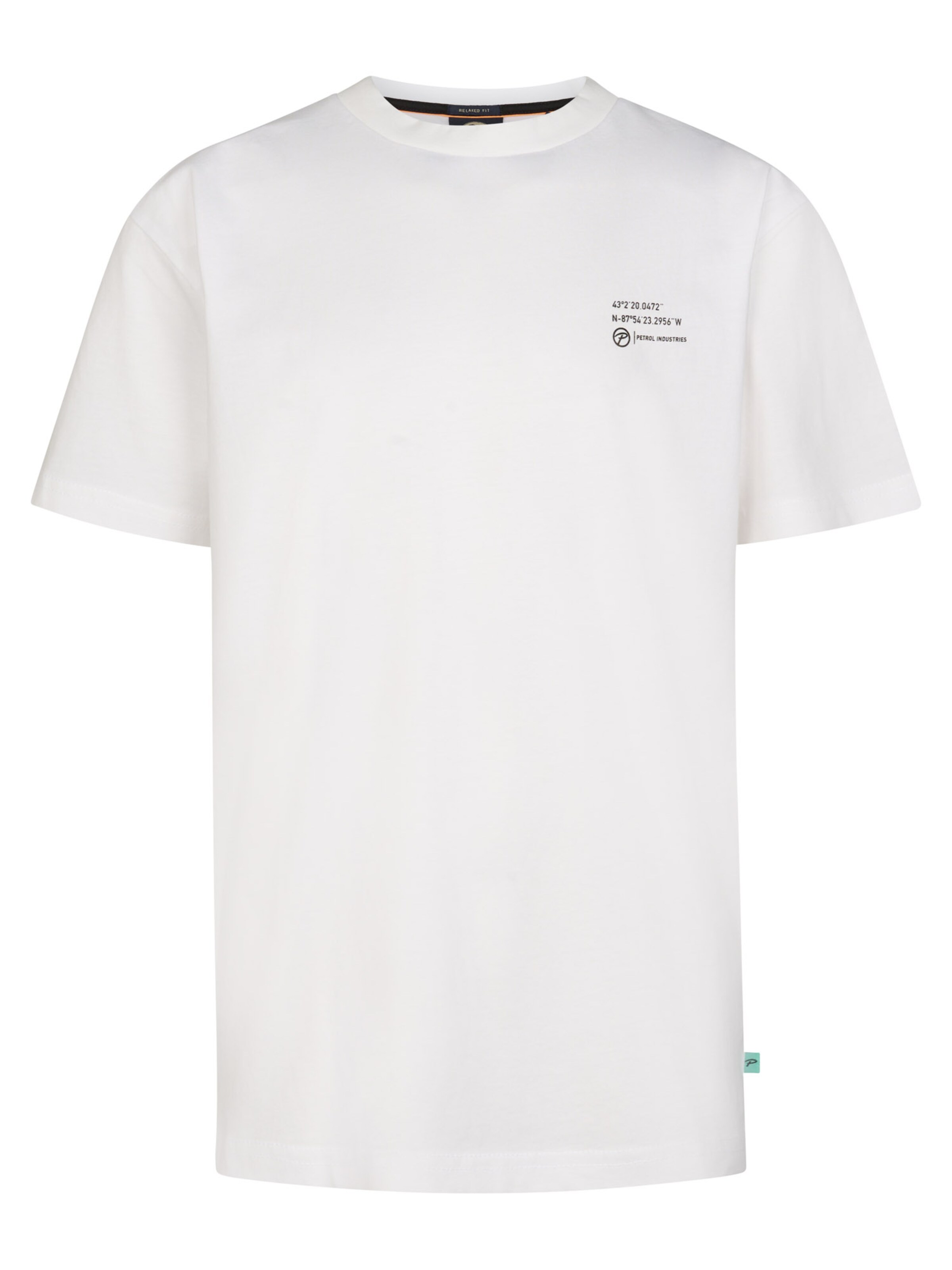 Petrol Industries Shirt 'Arena' in Wit