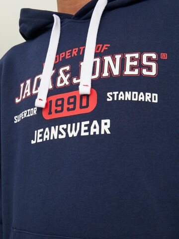 JACK & JONES Sweatshirt 'Tamp' i blå
