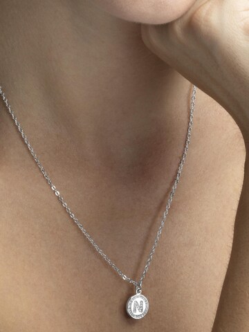 Luxenter Kette 'Alphabet' in Weiß