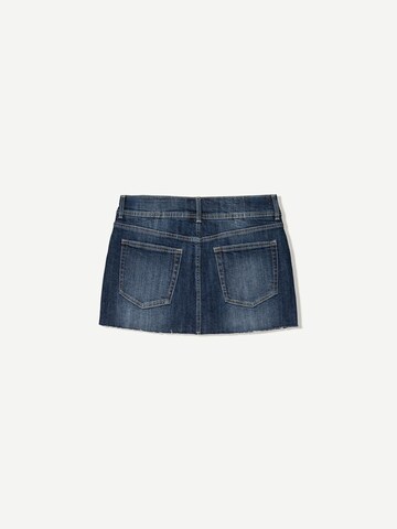 Jupe Bershka en bleu