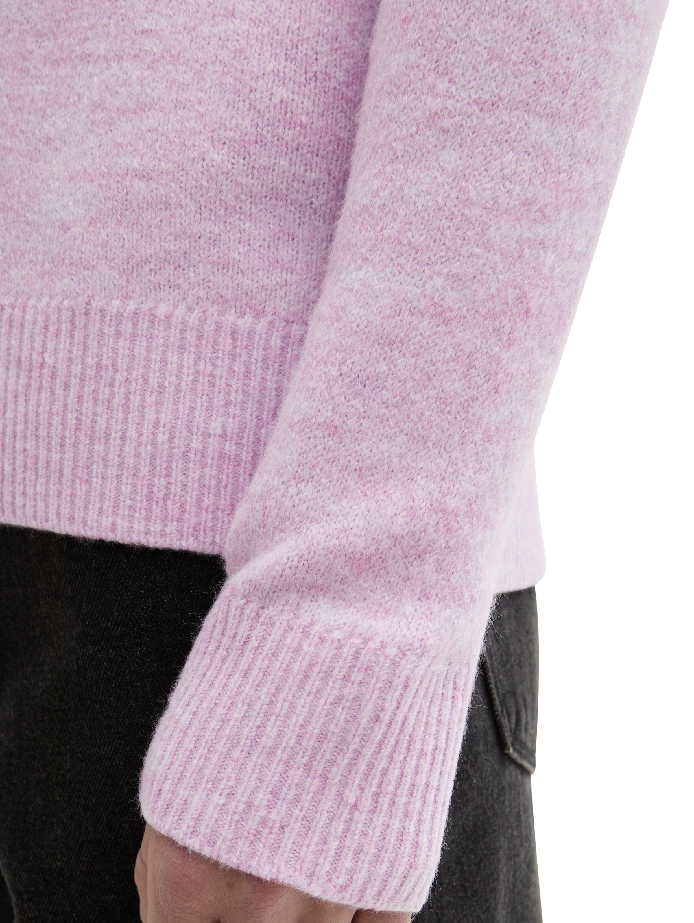 TOM TAILOR DENIM Sweater in Purple