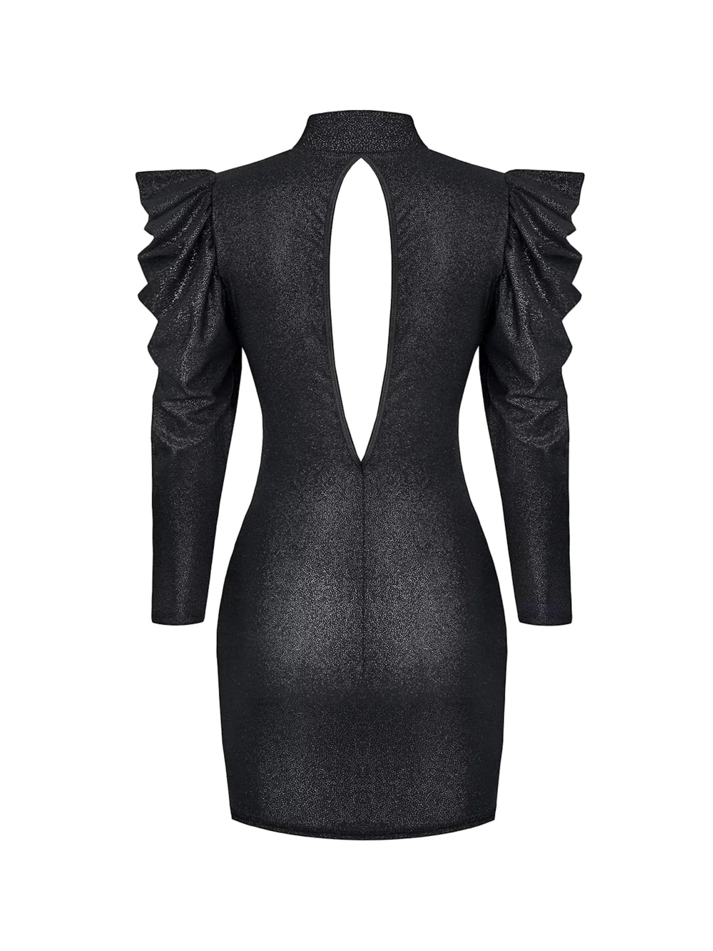 Demoniq Abendkleid 'CADRE005'‌‌‌‌‌‌‌ in Schwarz
