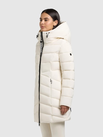 khujo Wintermantel 'Dier' in Weiß