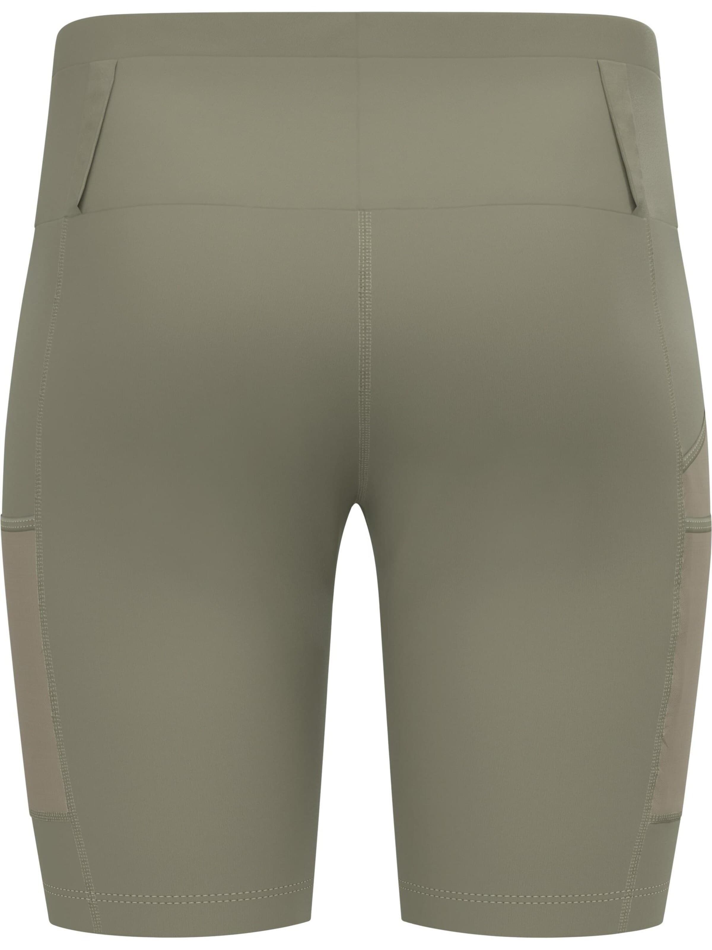 ODLO Slim fit Sports trousers 'X-ALP TRAIL CARGO' in Beige