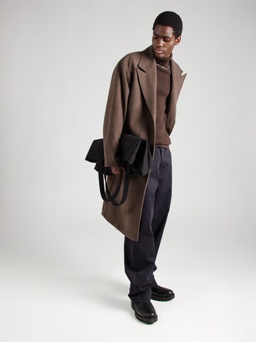 SELECTED HOMME Свитер 'SLHTHEO' в Коричневый