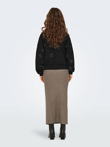 ONLY - Sudadera 'ONLBERIT' en negro