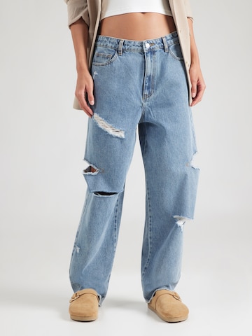 Loosefit Jean Karo Kauer en bleu : devant
