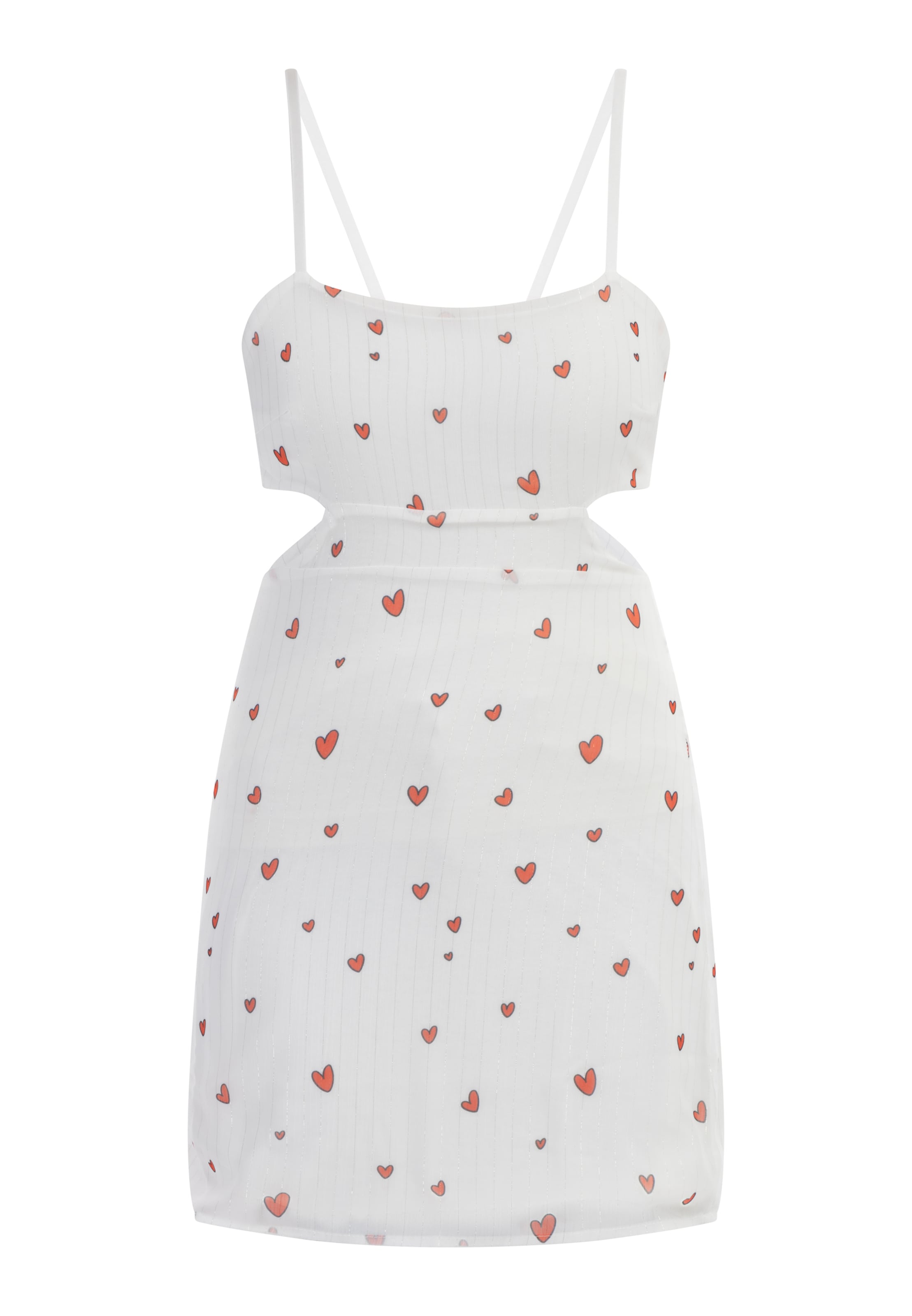 MYMO - Vestido de verano en blanco: frente