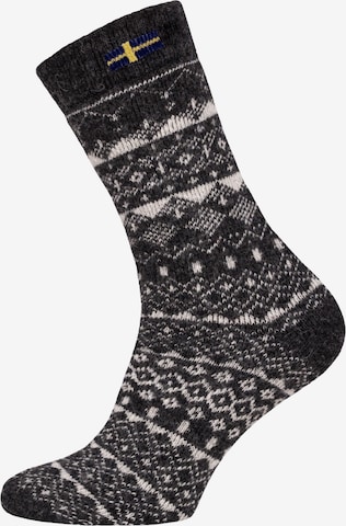 HomeOfSocks Socken 'HOS802' in Grau: Vorderseite
