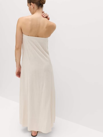 Marks & Spencer Dress in Beige: front