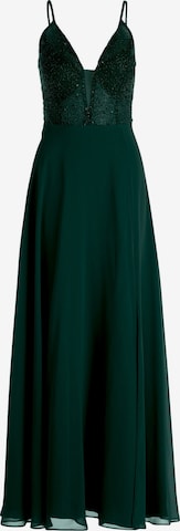 Robe de soirée Vera Mont en vert : devant