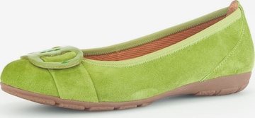 GABOR Ballerina in Grün: Vorderseite