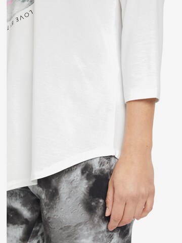 T-shirt oversize Betty Barclay en blanc