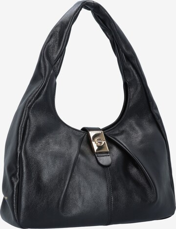 Borbonese Shoulder Bag 'Borsa' in Black