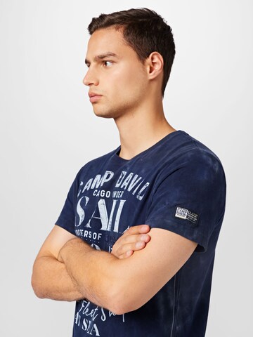 CAMP DAVID Shirt in Blue