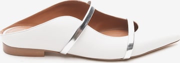 Malone Souliers Flats & Loafers in 35 in White: front