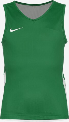 T-Shirt fonctionnel NIKE en vert : devant