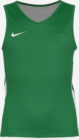 T-Shirt fonctionnel NIKE en vert : devant