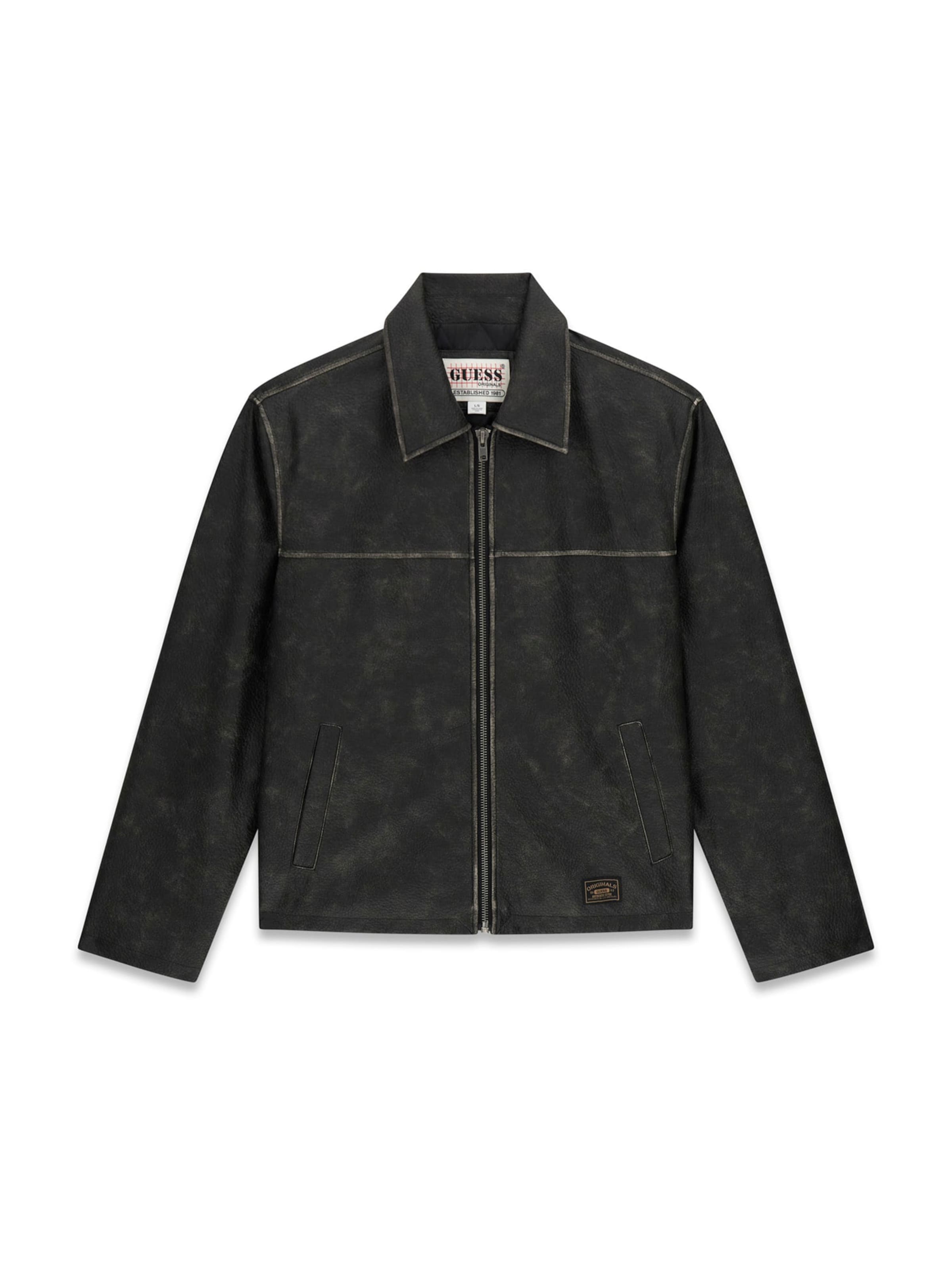 GUESS Originals Välikausitakki värissä musta, Tuotenäkymä