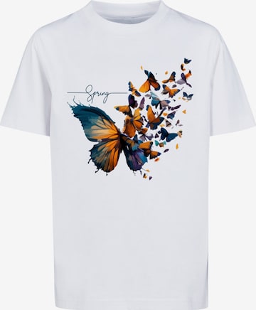 T-Shirt F4NT4STIC en blanc : devant