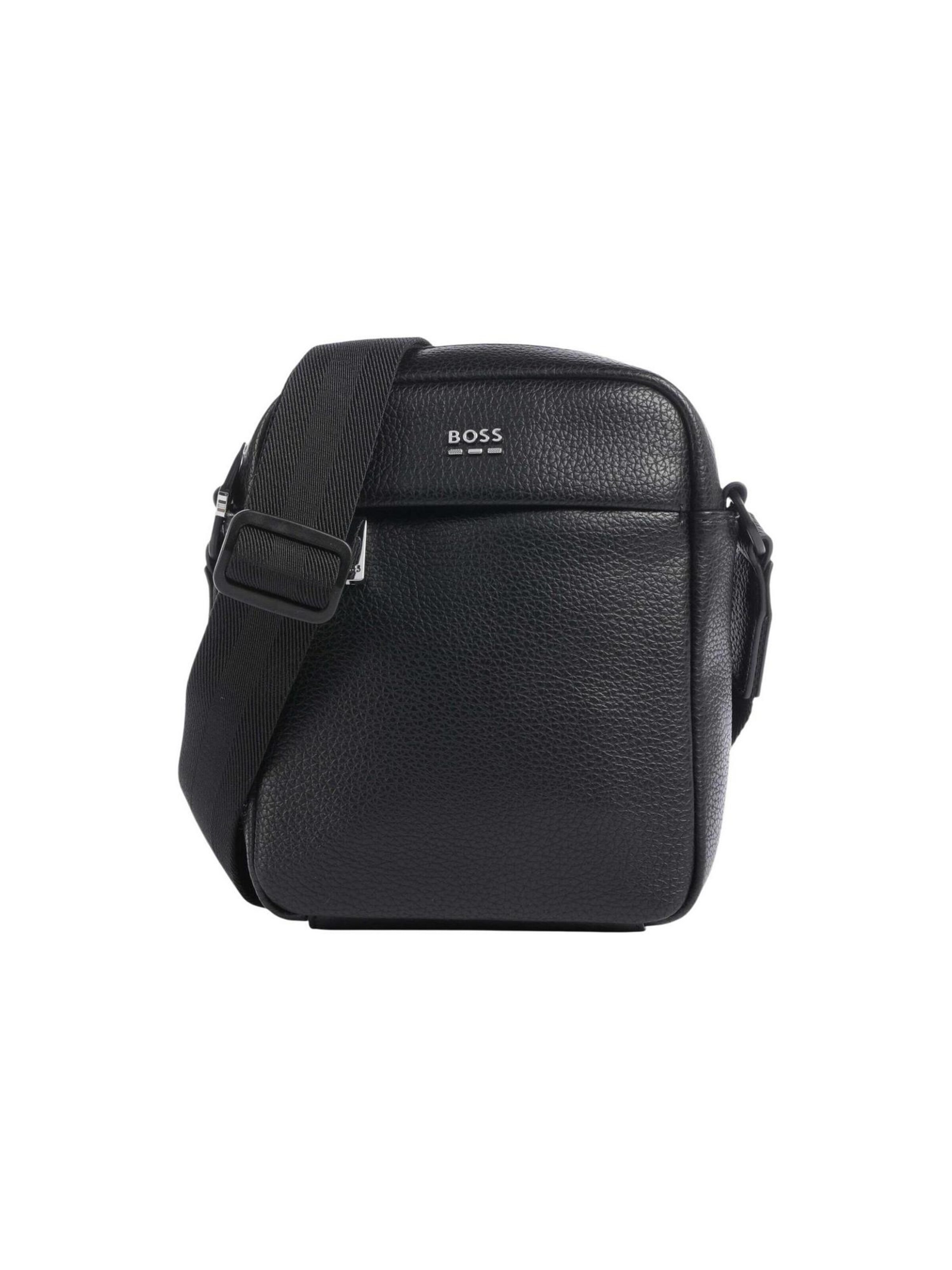 Borsa a tracolla 'Ray EVO NS Zip 50572882' di BOSS in nero: frontale