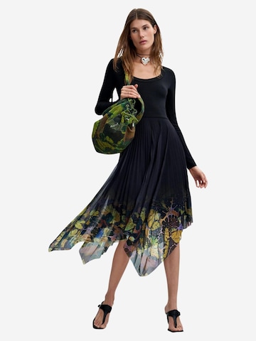 Desigual Jurk 'VEST_ALBA_LACROIX 26WWVK10' in Zwart: voorkant