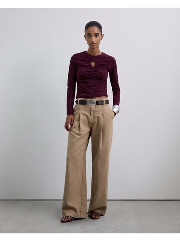 Scalpers Koszulka w kolorze czerwony: przód