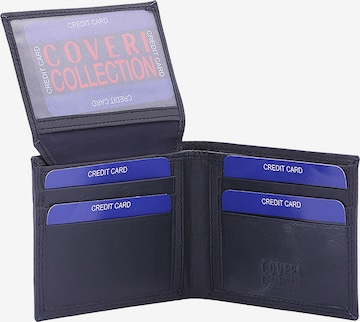 Enrico Coveri Portemonnee in Blauw: voorkant