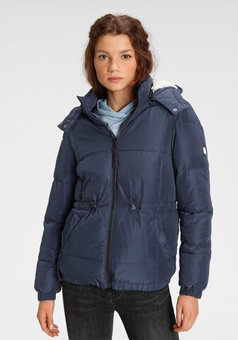 ALPENBLITZ Between-Season Jacket in Blue: front