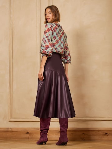 love & roses - Falda en rojo