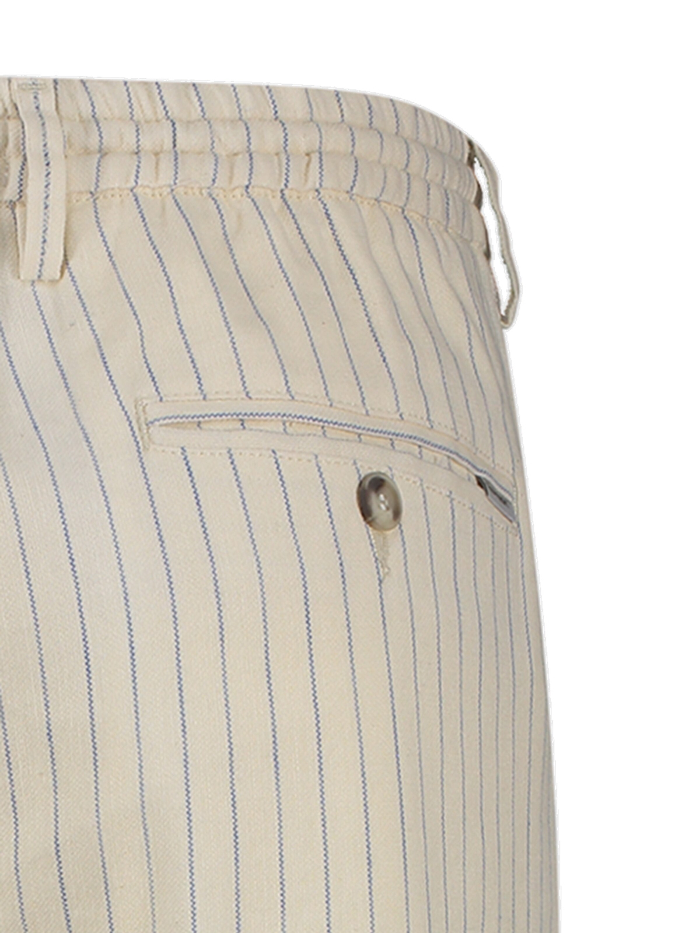 évasé Pantalon à pince Re_HasH en blanc