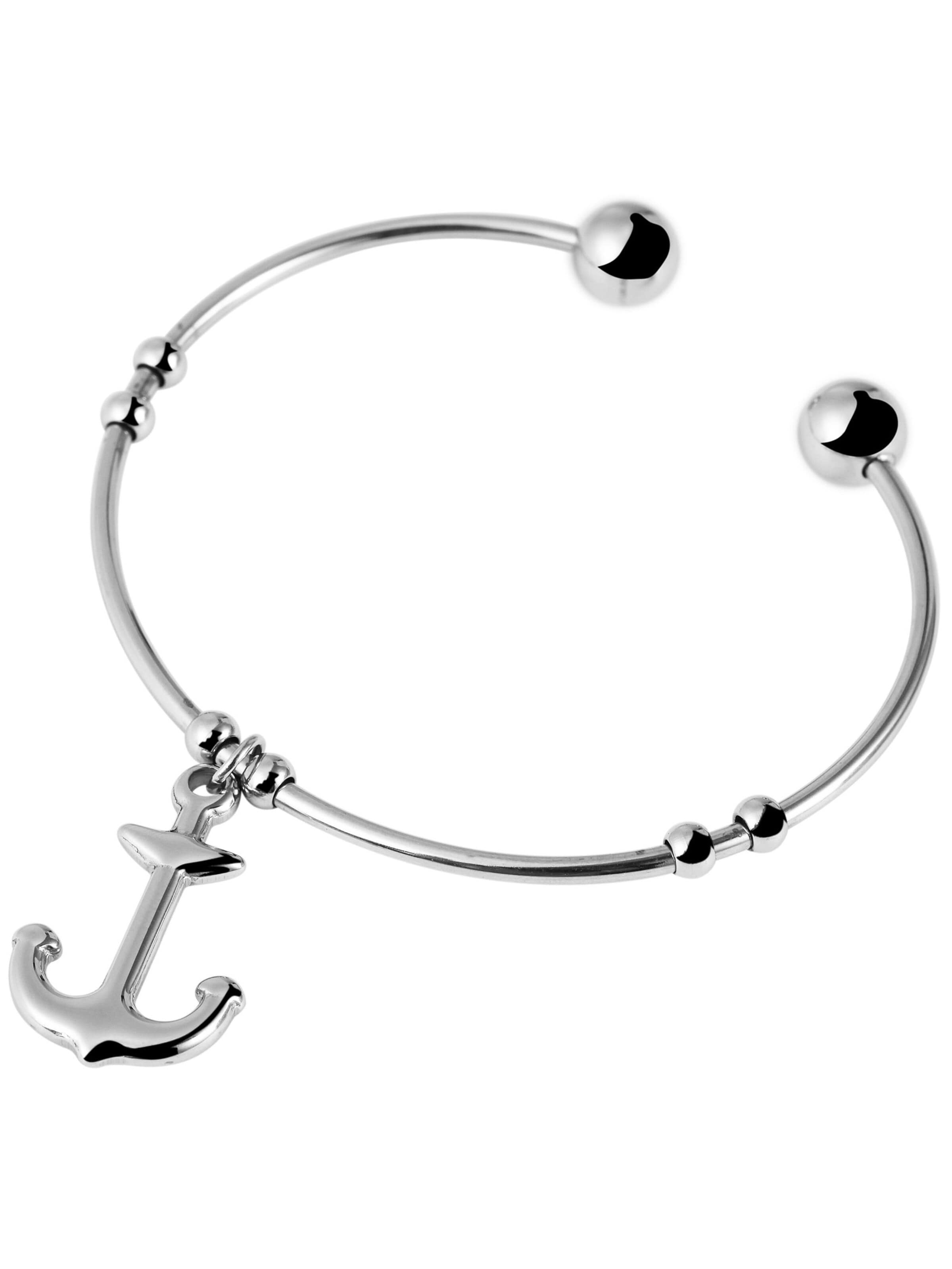 Akzent Bracelet 'Judita, silberfarbig, langlebig' in Silver