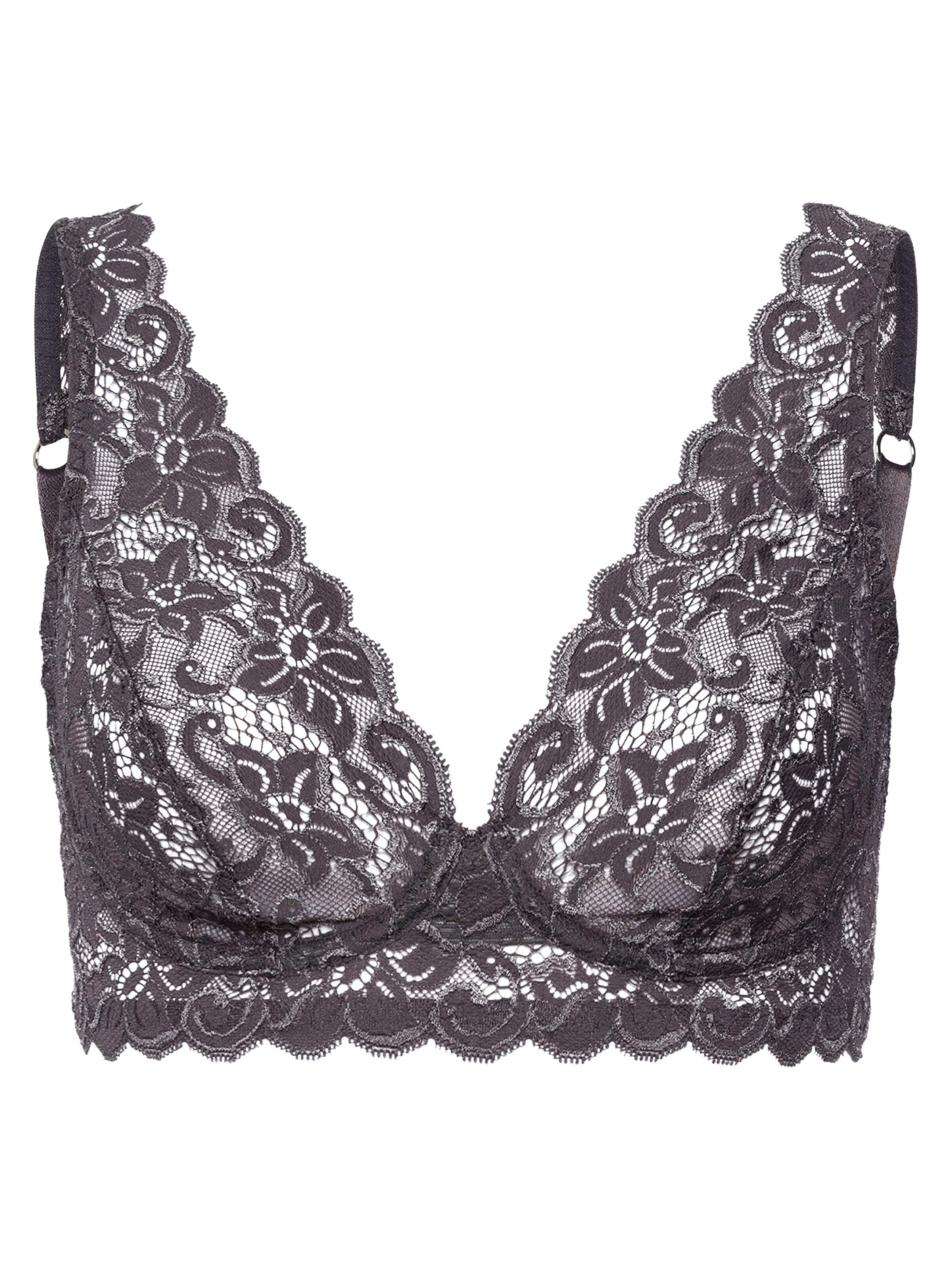 Triangle Soutien-gorge ' Moments ' Hanro en noir : devant