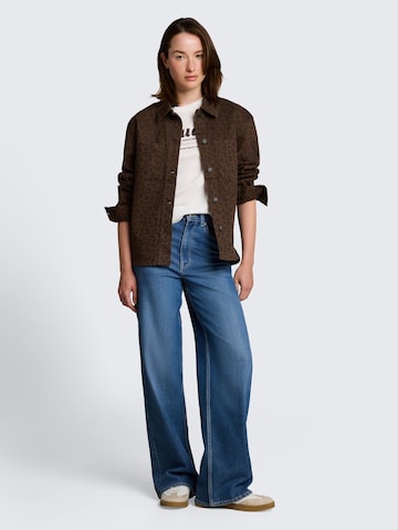 TOM TAILOR DENIM Between-Season Jacket in Brown