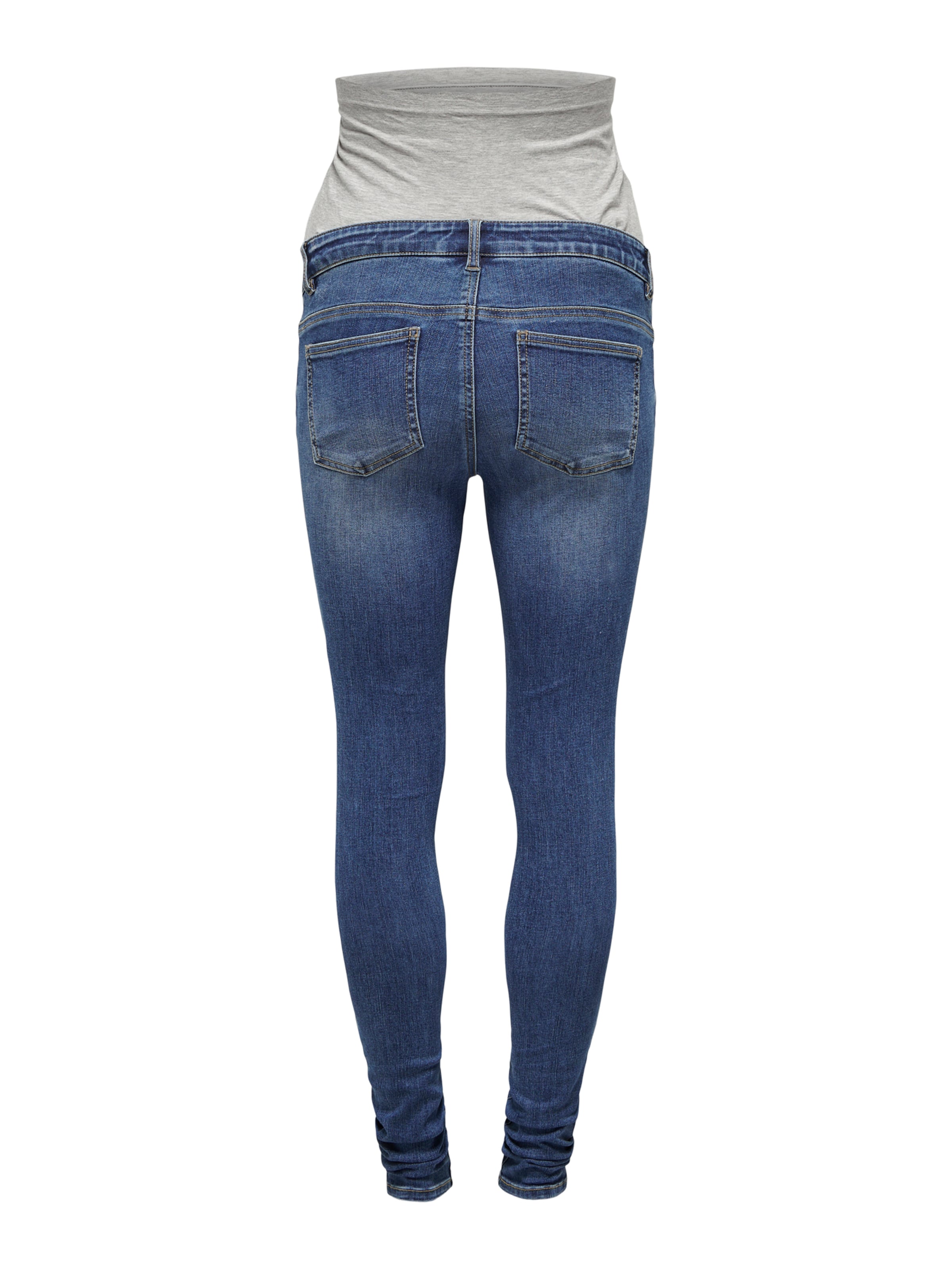 Slimfit Jeans 'OLMCORAL' de la Only Maternity pe albastru