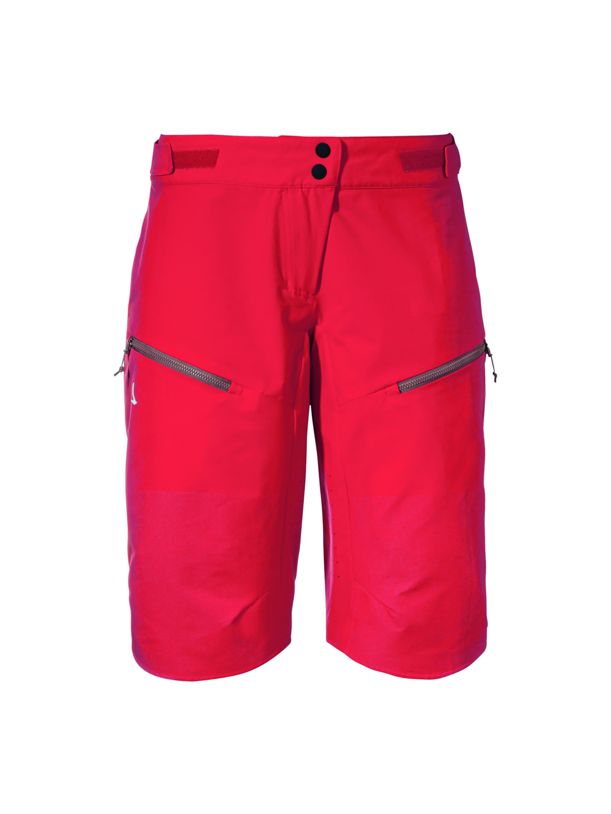 Schöffel Baggy Hose  ' Steep Trail ' in Rot: Vorderseite