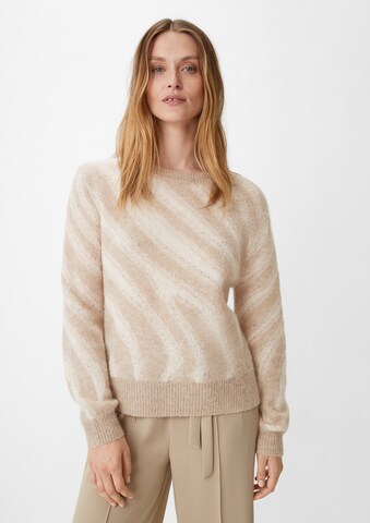 COMMA Pullover in Beige: Vorderseite