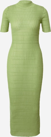WEEKDAY Knitted dress 'Claire' in Green: front