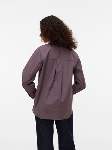 Chemisier 'VMNicola' VERO MODA en rouge
