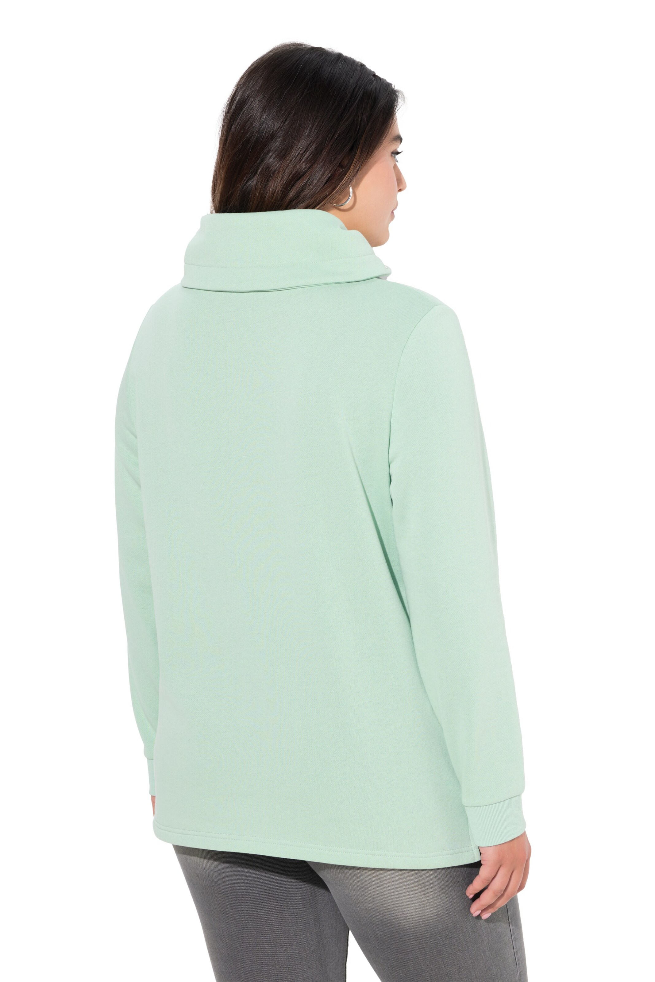 Ulla Popken Sweatshirt in Grün