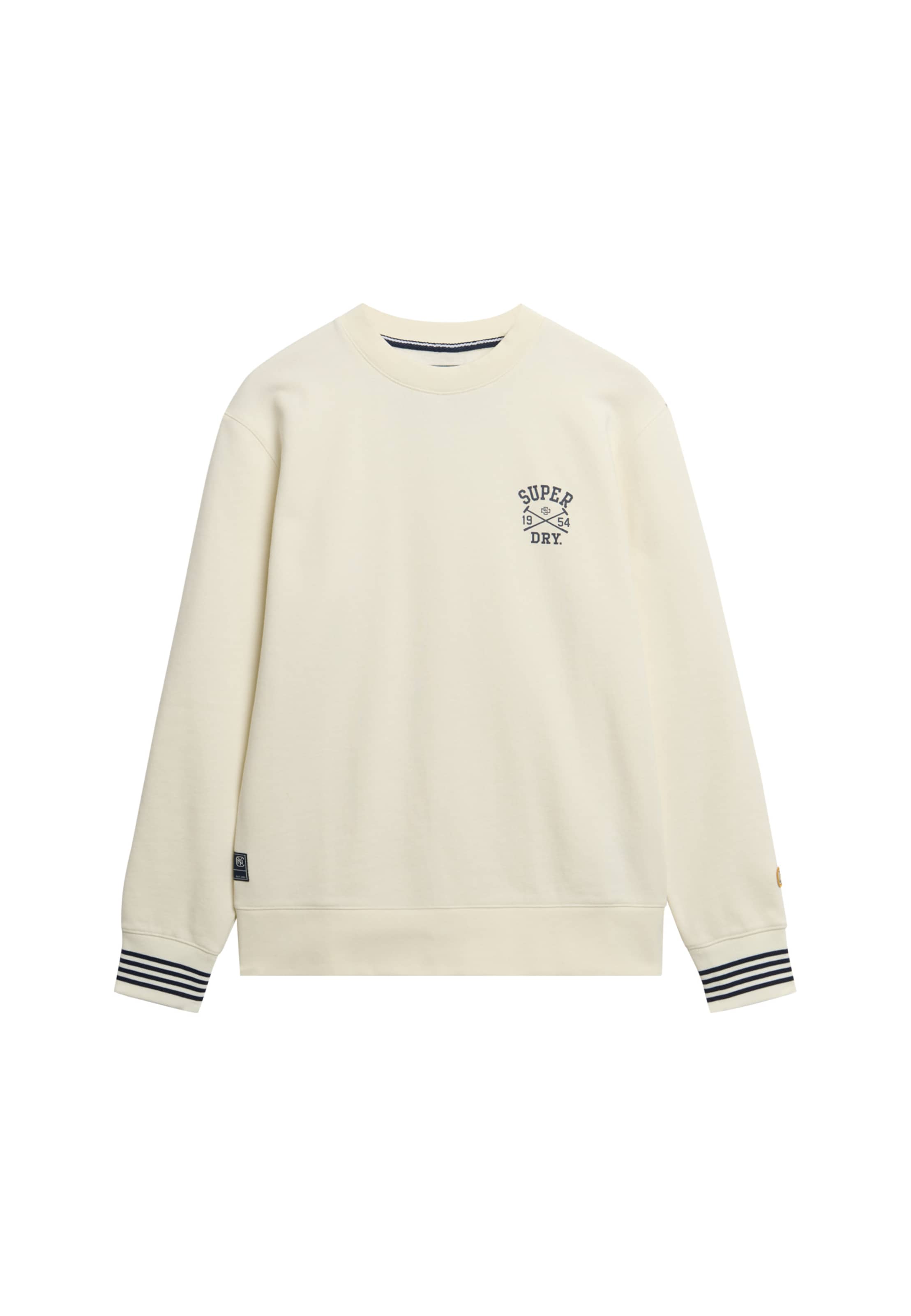 Superdry Sweatshirt in Weiß: Vorderseite