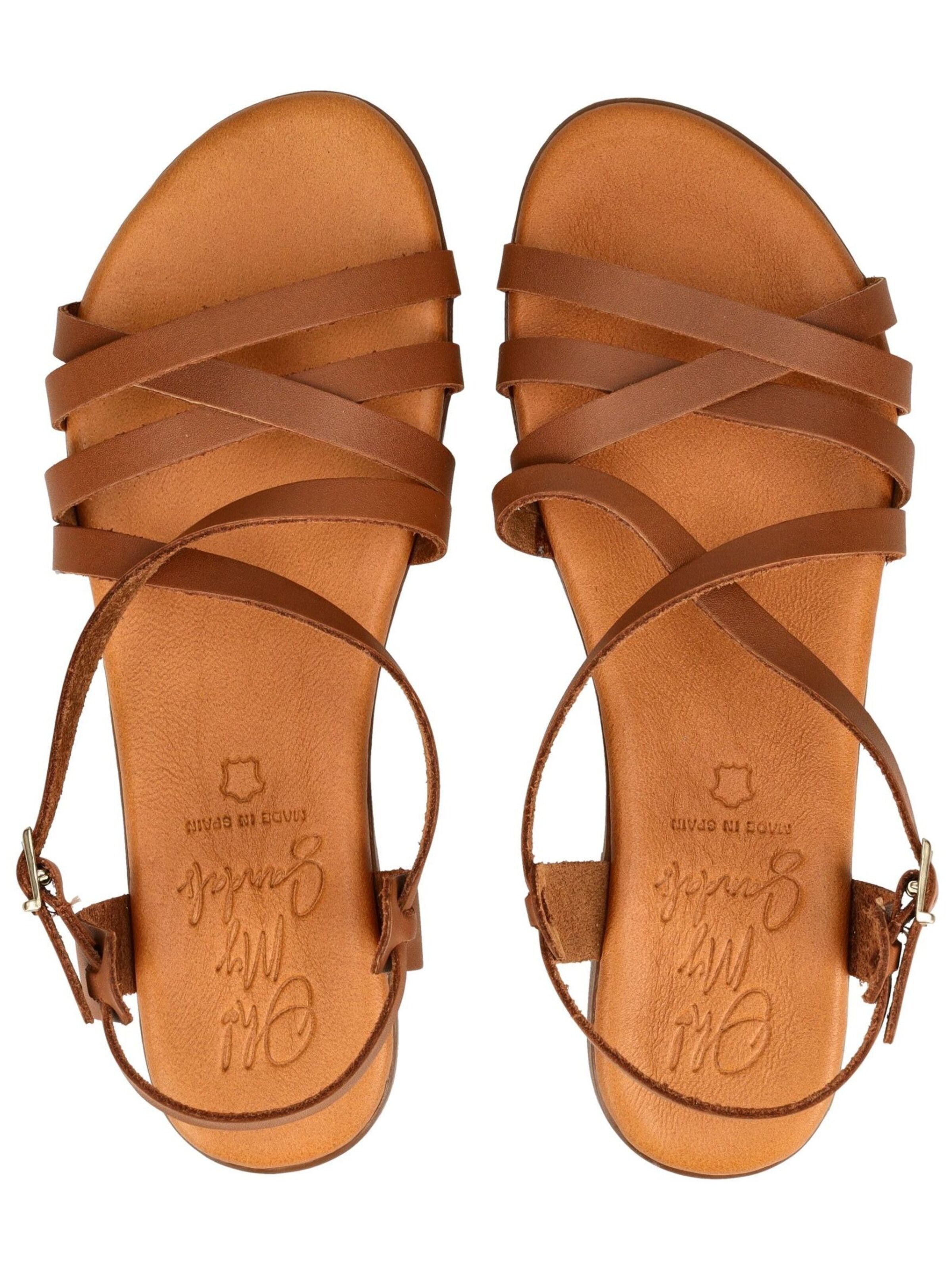 Oh! My Sandals Sandale in Braun