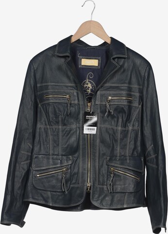 Biba Jacke L in Blau: Vorderseite
