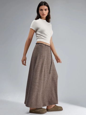 Gonna di Busem in marrone