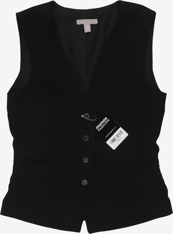 H&M Weste XXS in Schwarz: Vorderseite