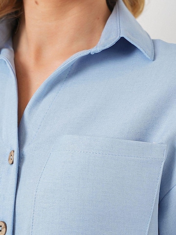 Bigdart Blouse in Blue